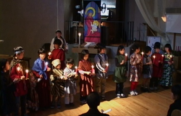 2004年クリスマス 劇 「ともしび」